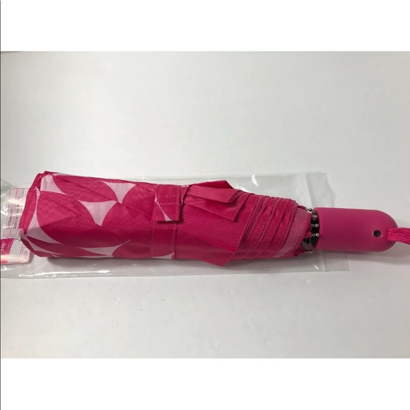 Thirty-one Hot Pink/White Polkadot Umbrella - Picture 6 of 10